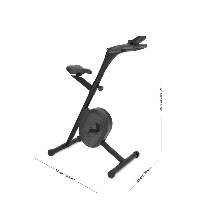 Bicicletă de apartament compactă, - produs resigilat Decathlon