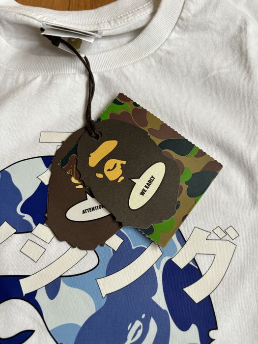Tricou Bape ABC Japanese Letters Tee