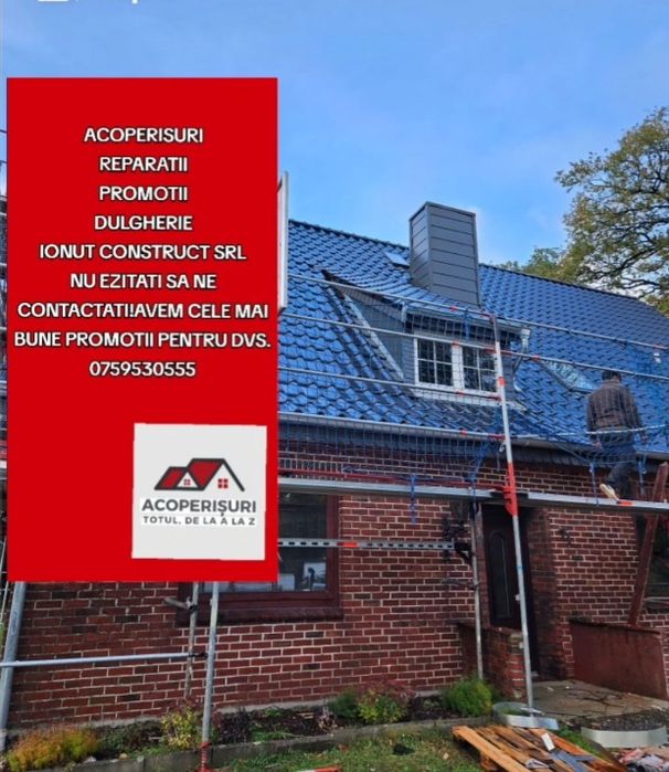 Montaj acoperisuri