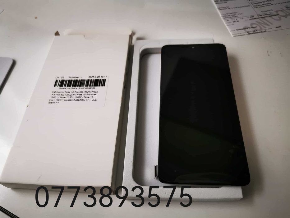 Ecran nou pt Xiaomi Redmi Note 10 Pro 4G display touchscreen