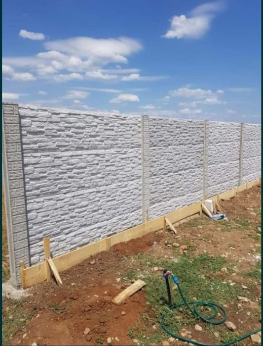 Placi de Gard Beton Prefabricat La Comandă.