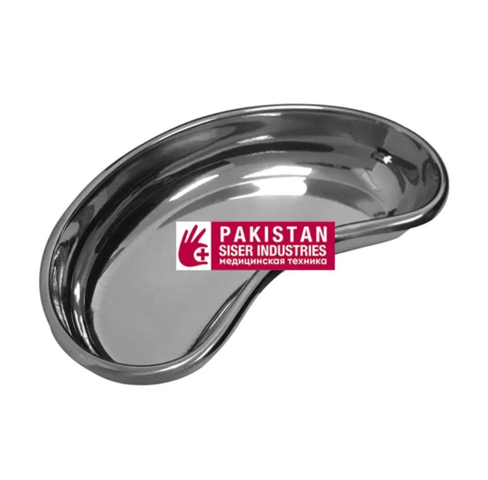 Лоток медицинский почкообразный прямоугольный.