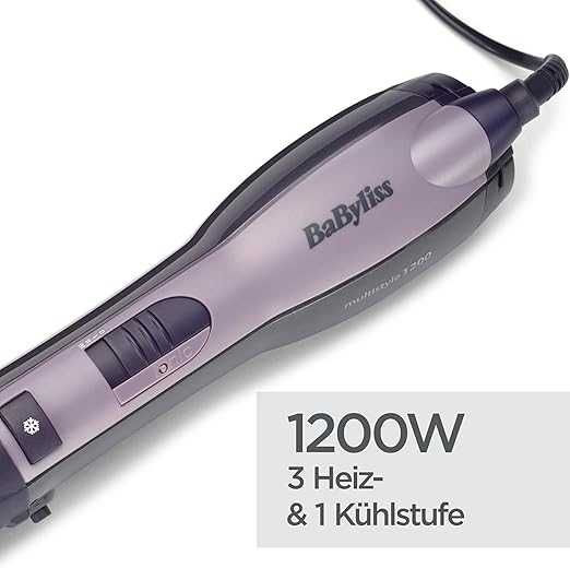 Електрическа четка с топъл въздух BaByliss Multistyle AS121E 1200W