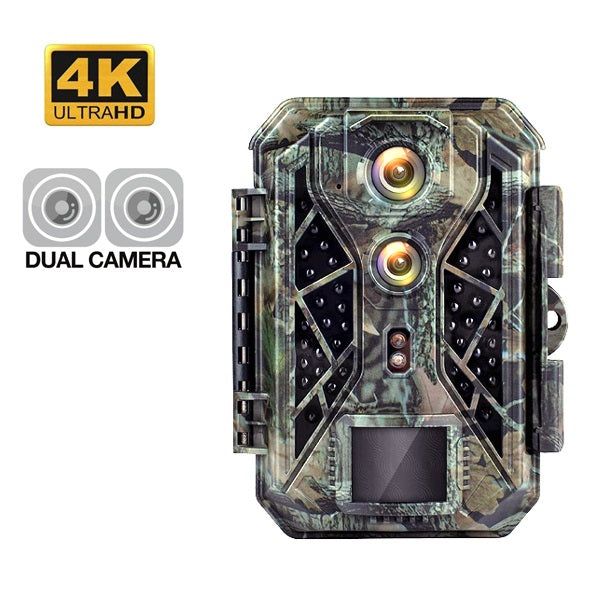 ULTRA HD 4К фото капан с два обектива 32MP и невидима  940NM /LK046/