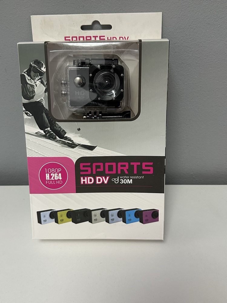 Camera Video Sport HD Rezistenta la Apa Full HD 1080P