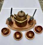 Set cafea de cupru