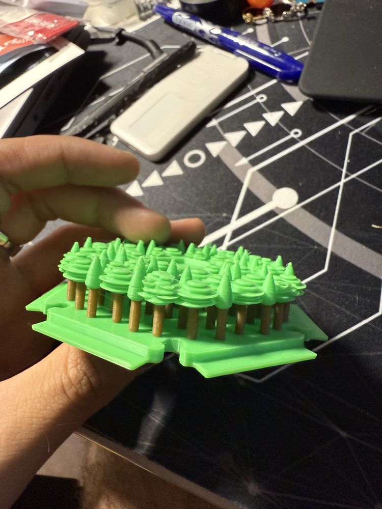 Catan Printat 3D Colorat