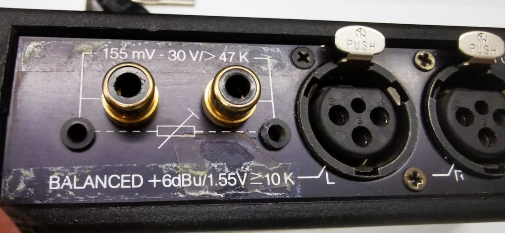 RTW Din-Scale PPM-1206 D Stereo Peak Meter