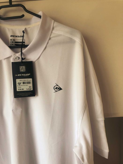 Мъжка спортна блуза с яка DUNLOP 2XL