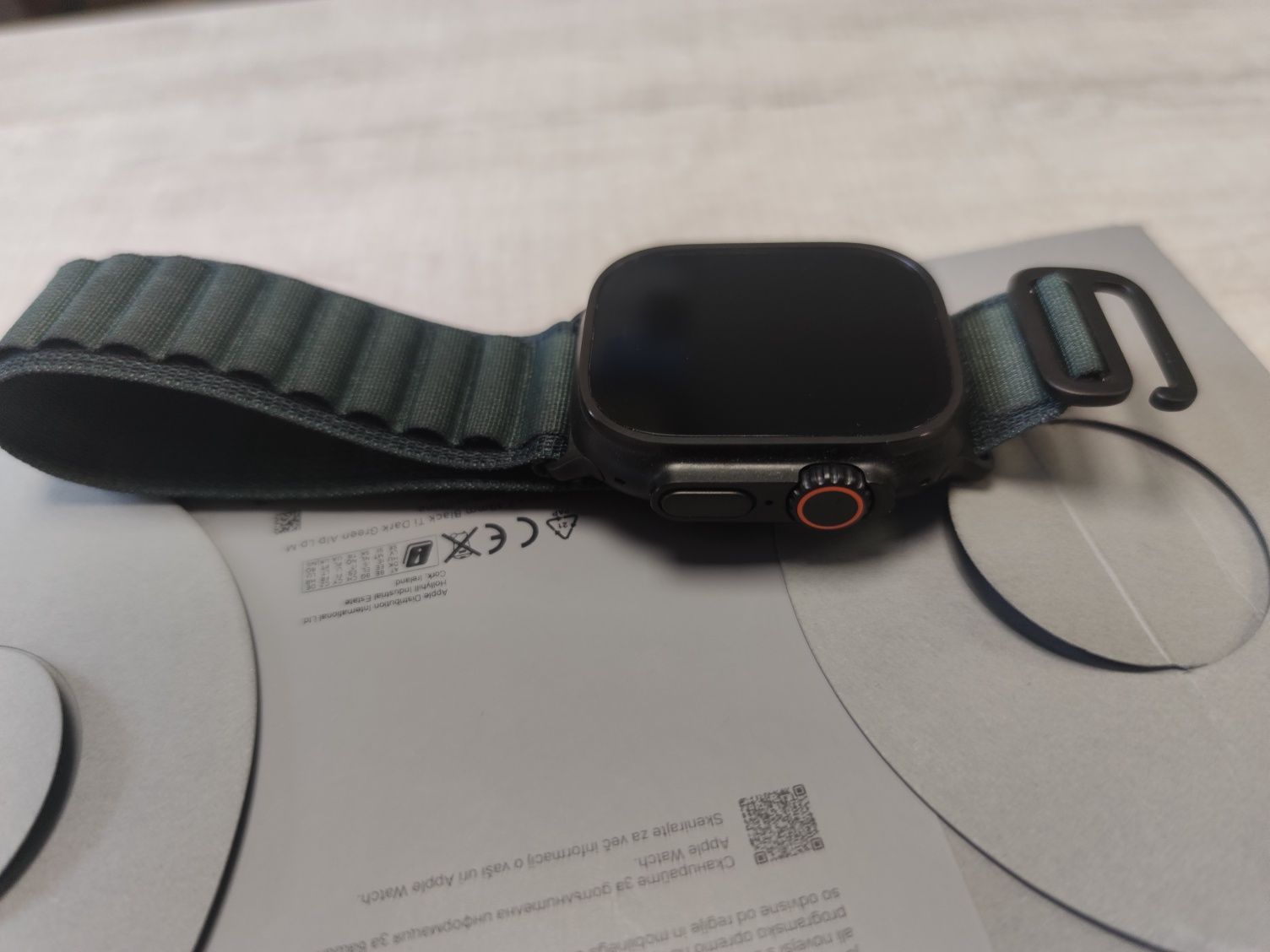 Apple Watch Ultra 2 BLACK  LTE 2г. гаранция от A1.