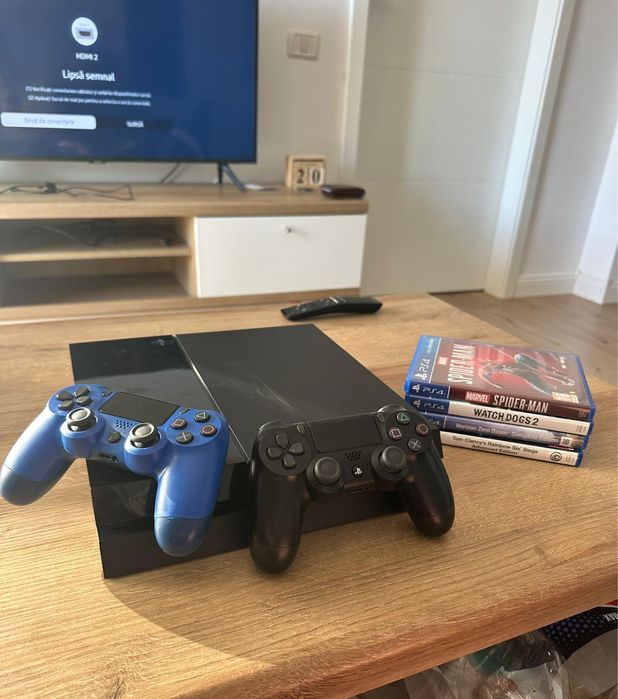 Ps4 1TB, 2 controllere +7 jocuri , Garanție!!