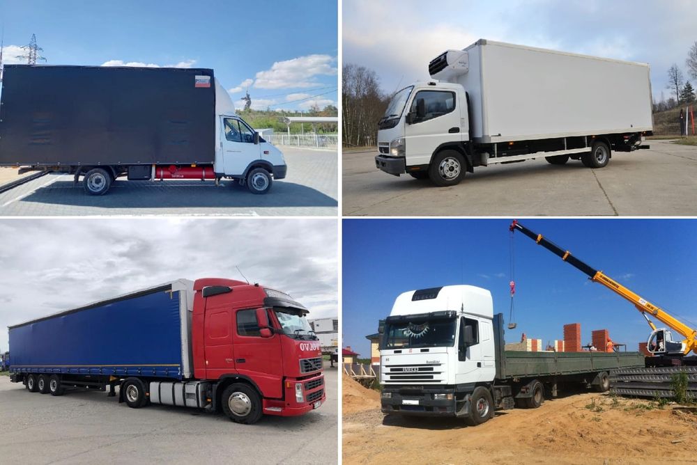 Грузоперевозки газель, 5 тонник, фура, длинномер, трал
