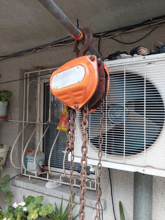 Ръчна верижна Лебедка