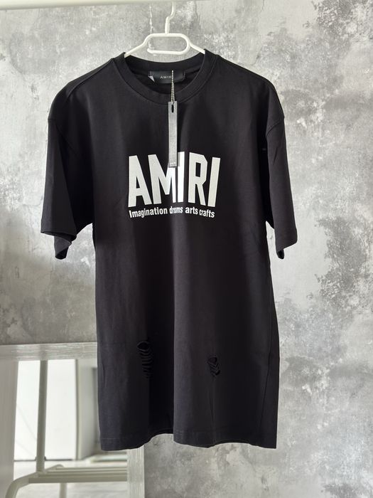 Tricou  Amiri Premiun off white Balenciaga