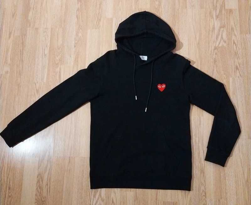 Hanorac negru CDG