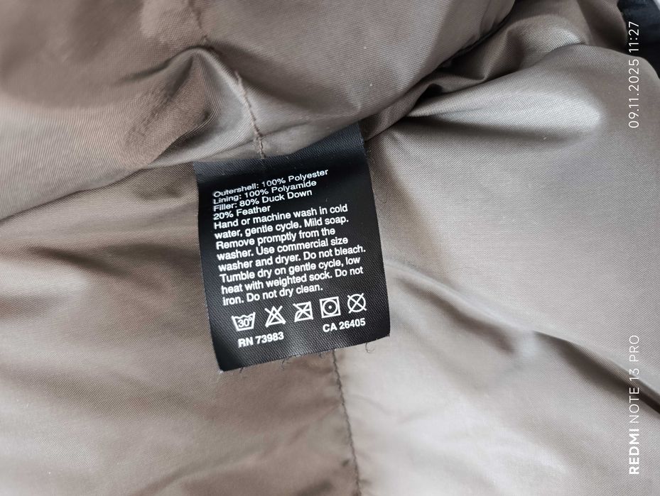 Helly Hansen'' оригинално мъжко зимно пухено яке Л размер