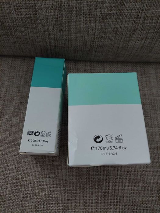 Facetheory Glycolic acid  scrub и  Lumizela A15 serum