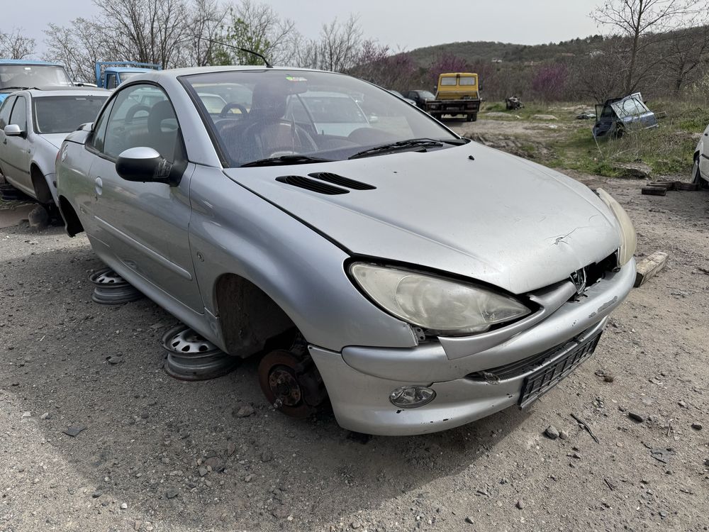 Peugeot 206cc 1.6i 16v 109кс На Части