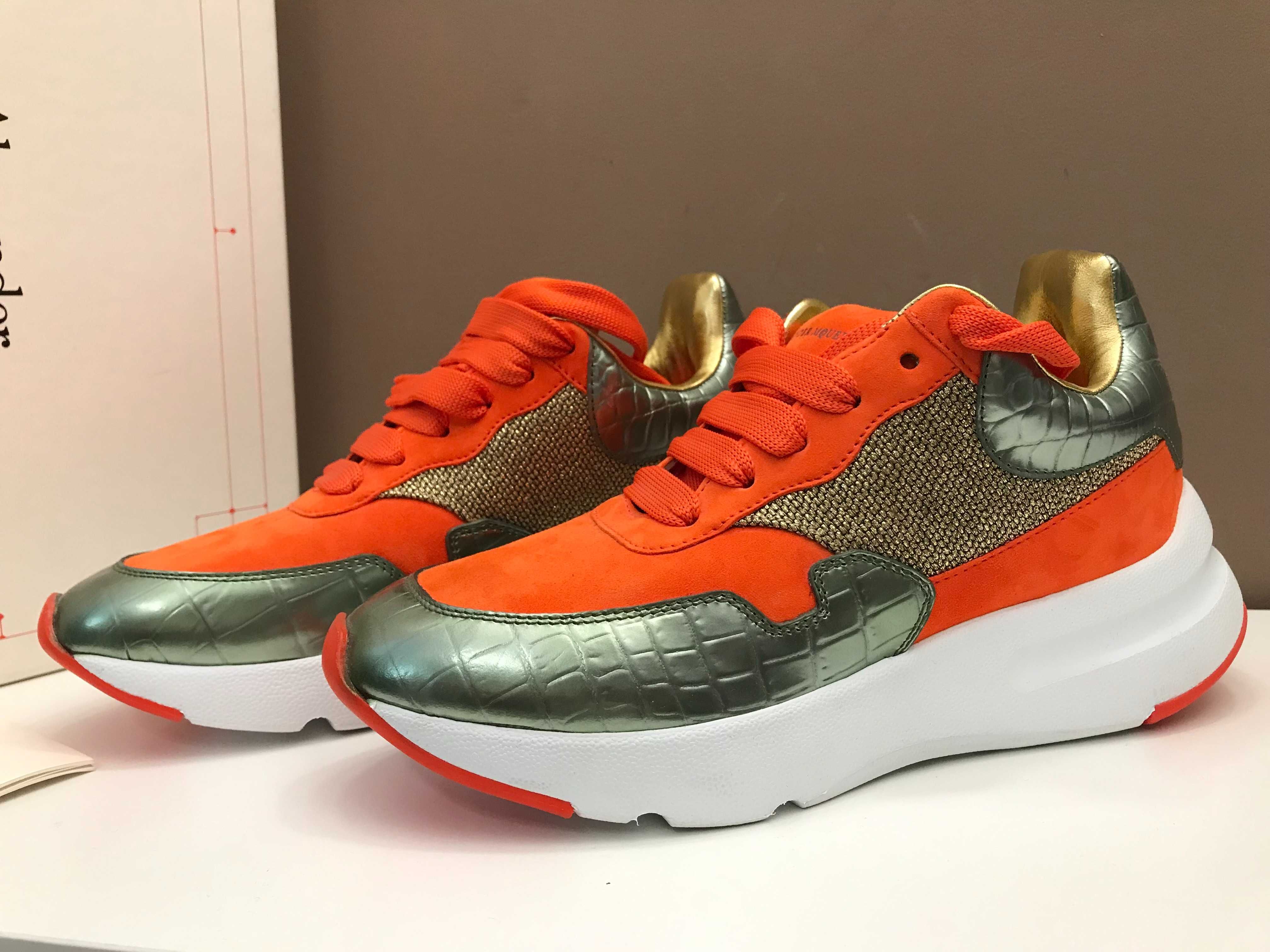 Alexander McQueen 37, new color, originali, full box