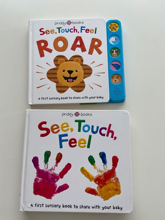 See, Touch, Feel сензорни детски книжки 2 за 25лв.