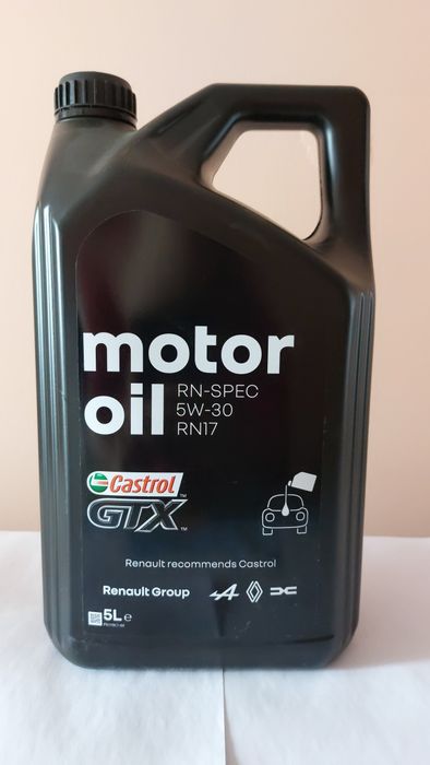 Ulei Dacia Castrol GTX 5W30 RN17 Euro6 SCR 5L Dacia-Renaul