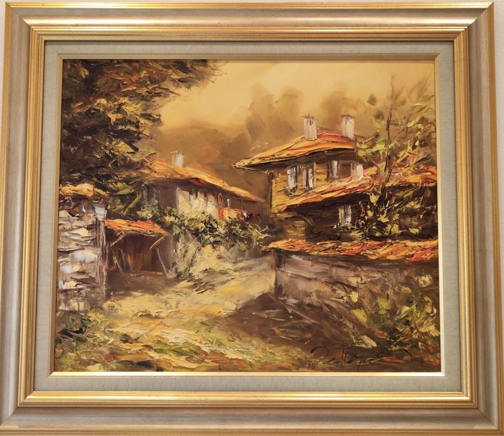 Картина на Георги Петров (маслени бои върху платно)