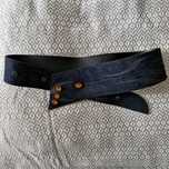 Curea vintage neagra