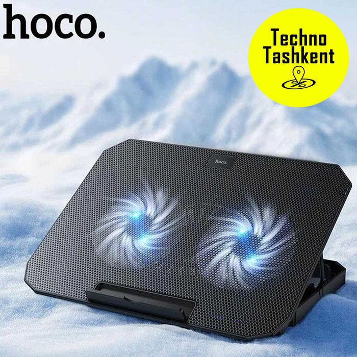 Складная подставка для ноутбука, охлаждающая, hoco, GA4, с RGB