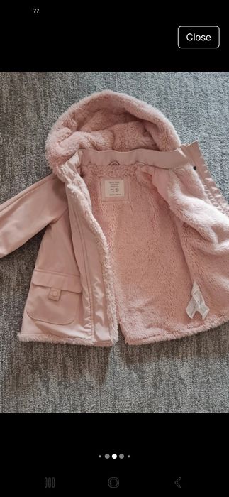 Geaca Zara marimea 104