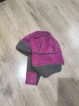 Căciulă Kangol din piele întoarsă