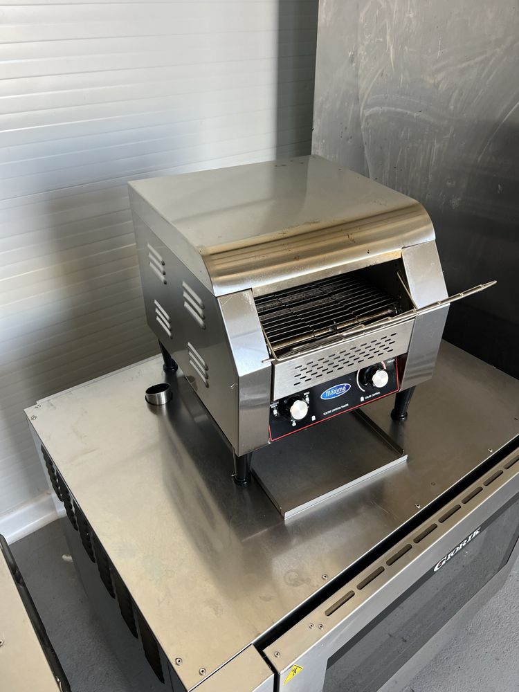 Toaster tunel paine - chifle burger etc -Maxima-capacitate 300 felii/h