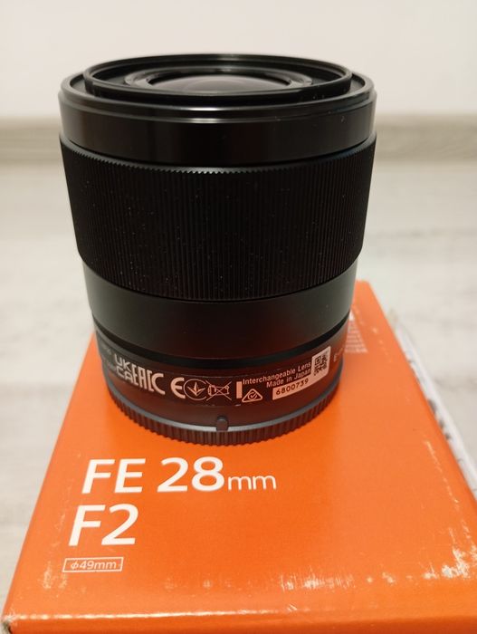 Obiectiv Sony FE 28mm F.2