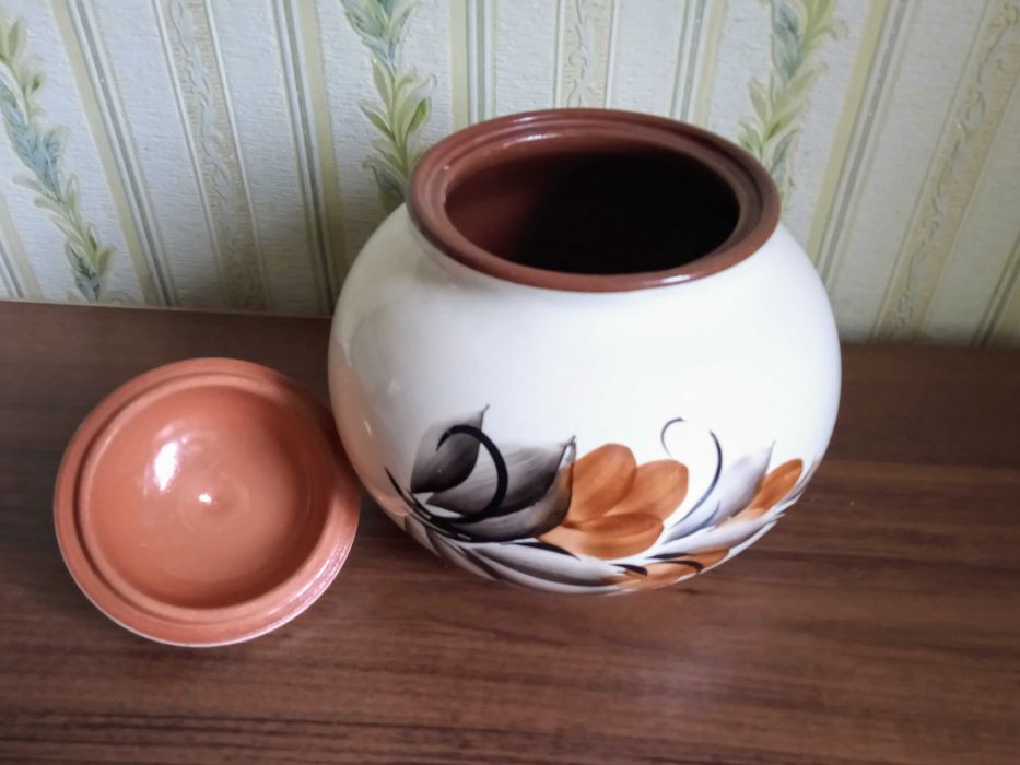 Кастрюля керамическая