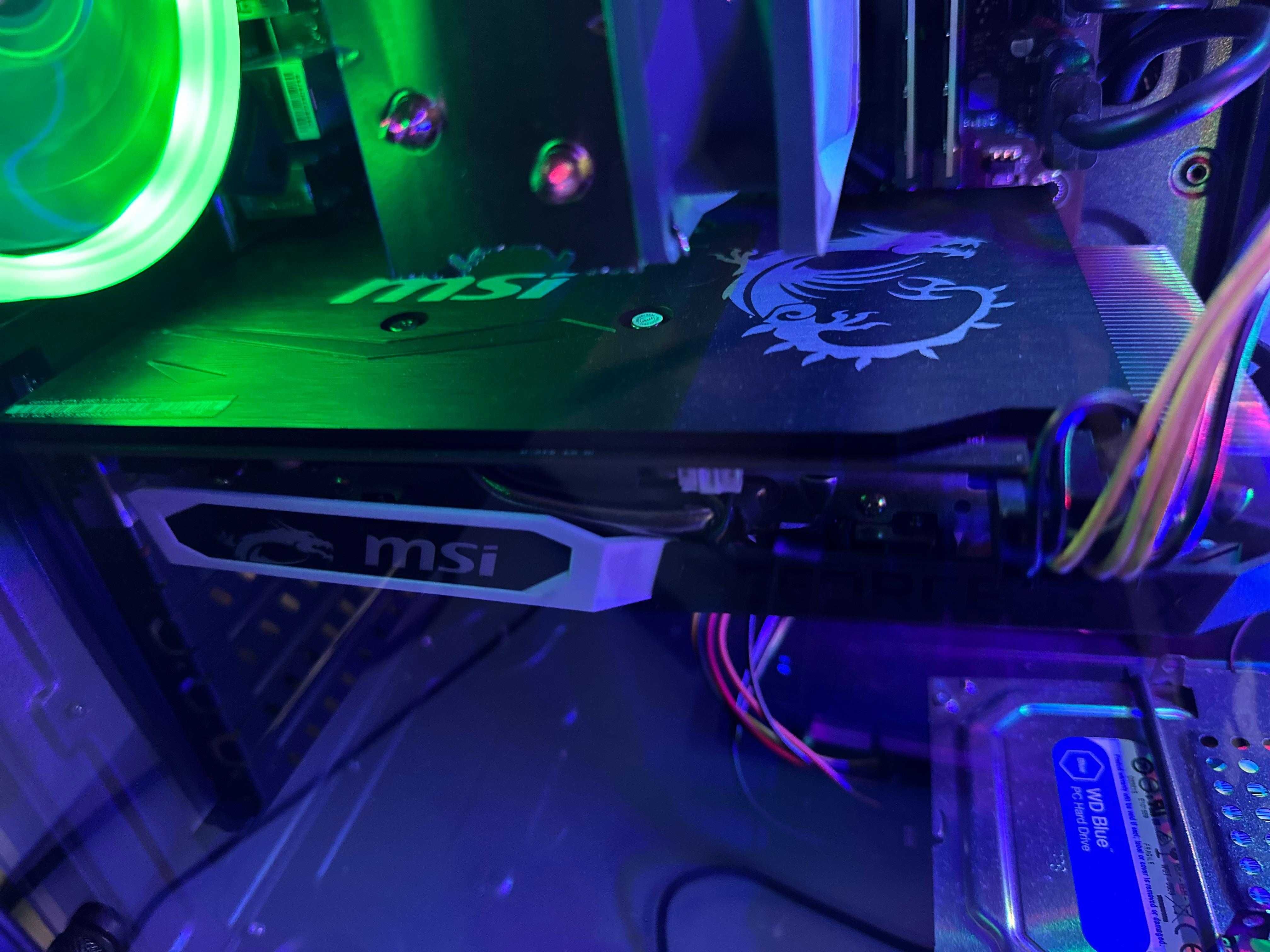 Мощный игровой компьютер i5-11400 ядер 12 и 4,4 GHz видеока GTX 1660Ti
