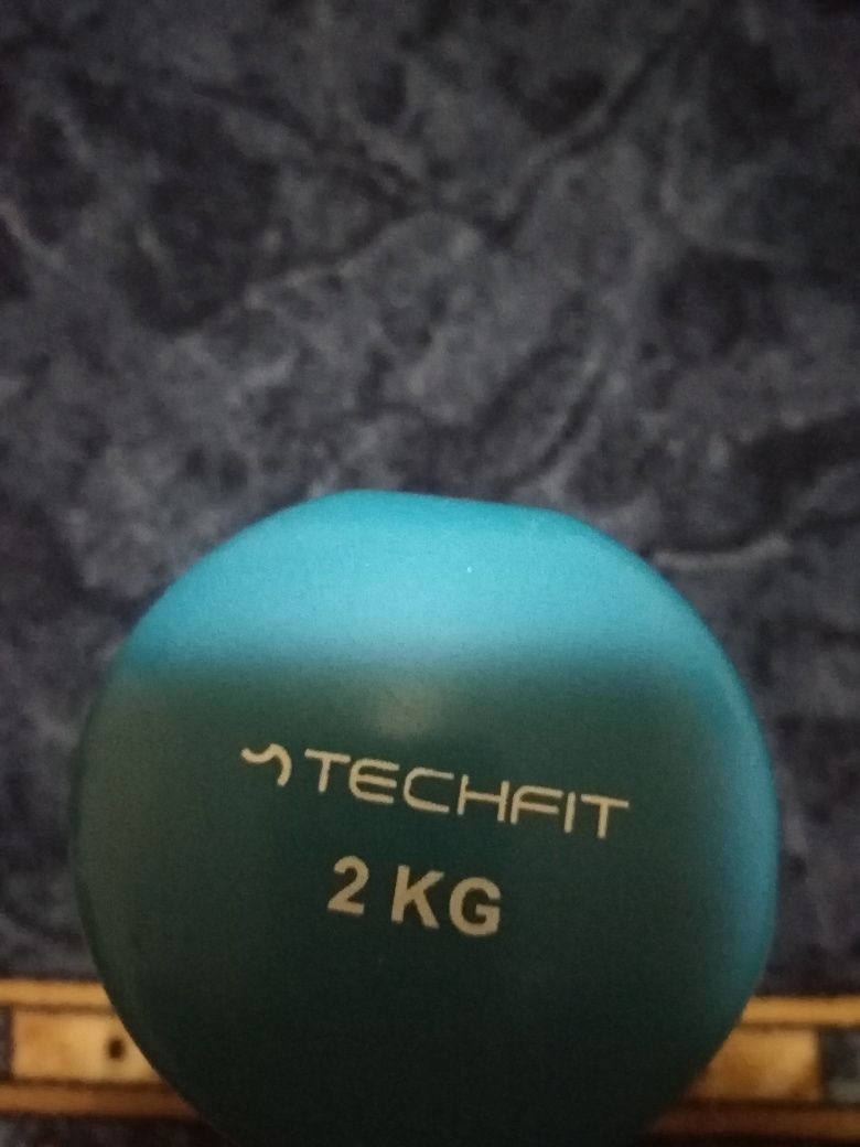 Gantera techfit de 2 kg