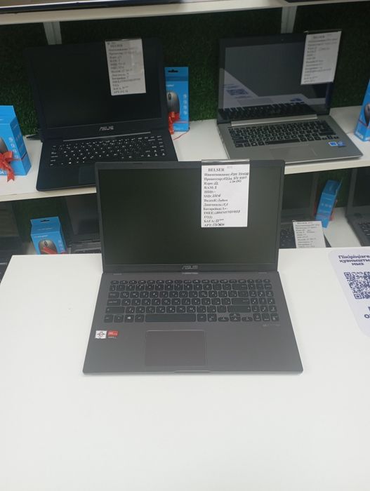 Гарантия Бюджетный ноутбук для офиса и работы Asus X509 Athlon silver