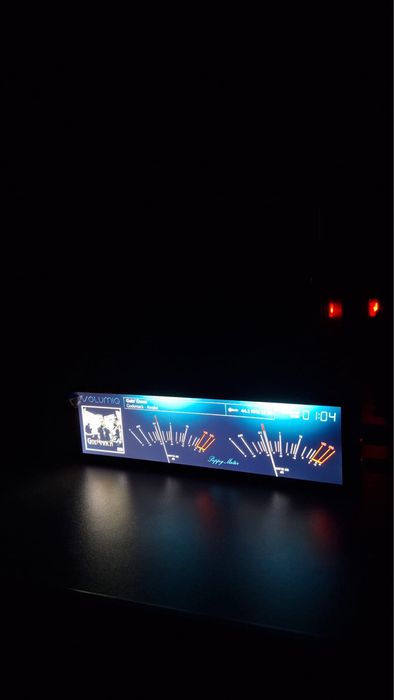 Streamer HiFi Raspberry Pi DAC Allo Katana One cu ecran 8.8" full hd