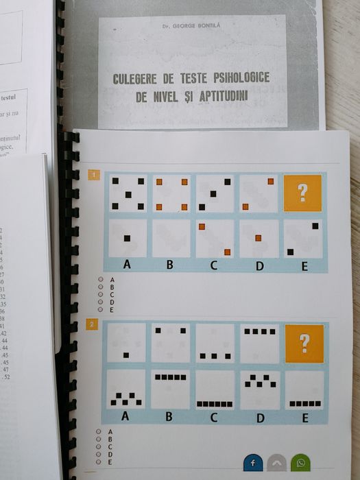 Teste psihologice poliție armată penitenciar, orice tip de examen