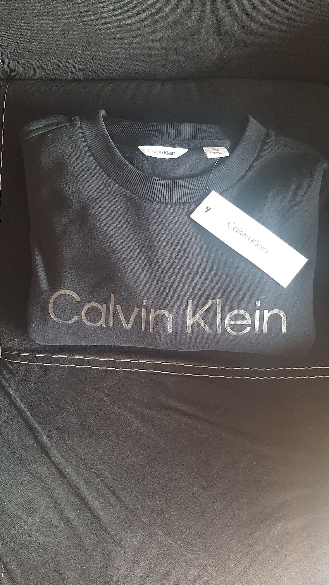 Мъжки памучен пуловер "Kalvin Klein" # M