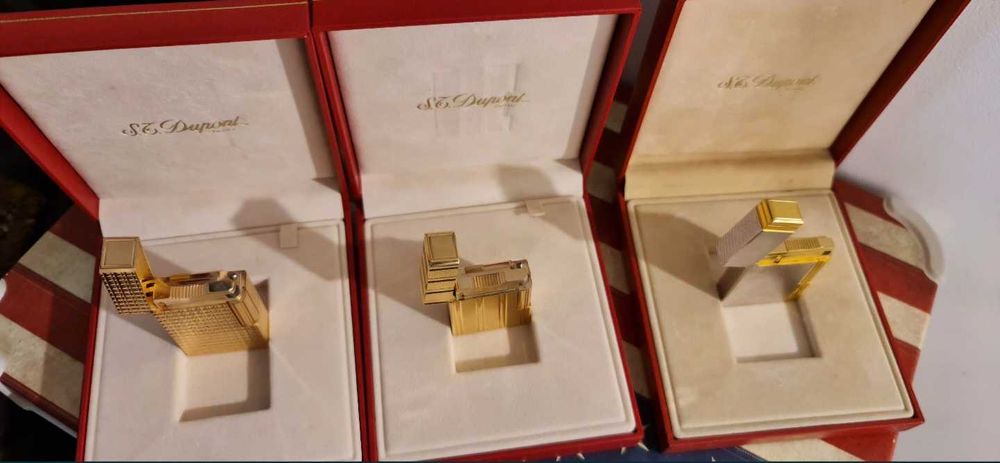 Brichete ST DUPONT Ligne 2 / 1 Gold Plated 20 microni - NOU Sigilate