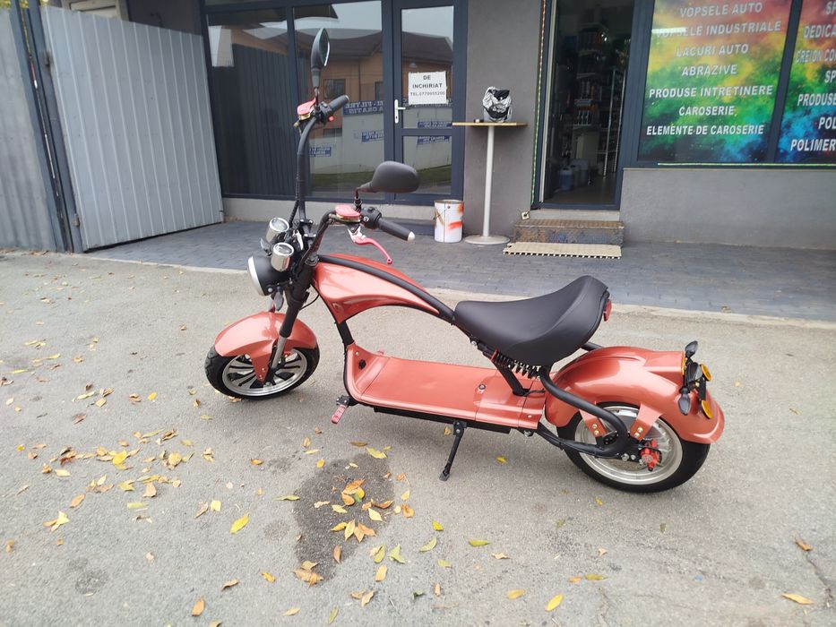 Scuter Electric City HARLEY – Stil, confort și libertate pe două roți!