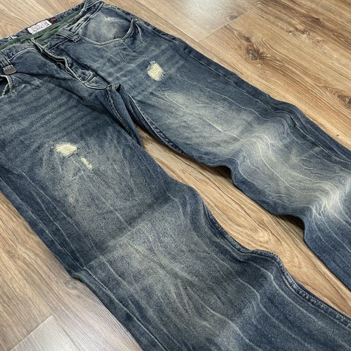 blugi rupți, unisex mărimea W34 navy