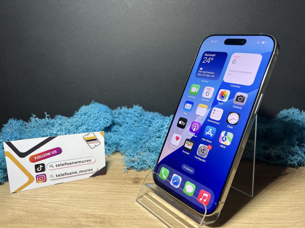 Iphone 16 Pro 128Gb Natural 24 luni garantie Telefoane Mures
