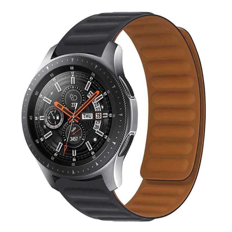 Curea silicon magnetica 20mm Samsung Watch Active 2 Watch 42mm 3 41mm