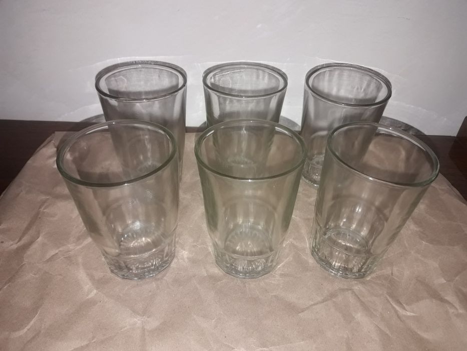 Стаканы бокалы СССР 200 мл - Новые полугранённые