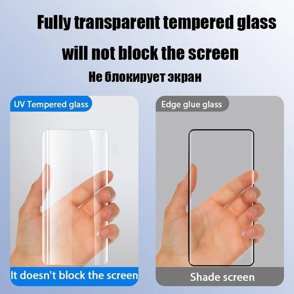 Xiaomi Mi 10 11 Ultra / 3D UV ТЕЧНО ЛЕПИЛО Стъклен протектор
