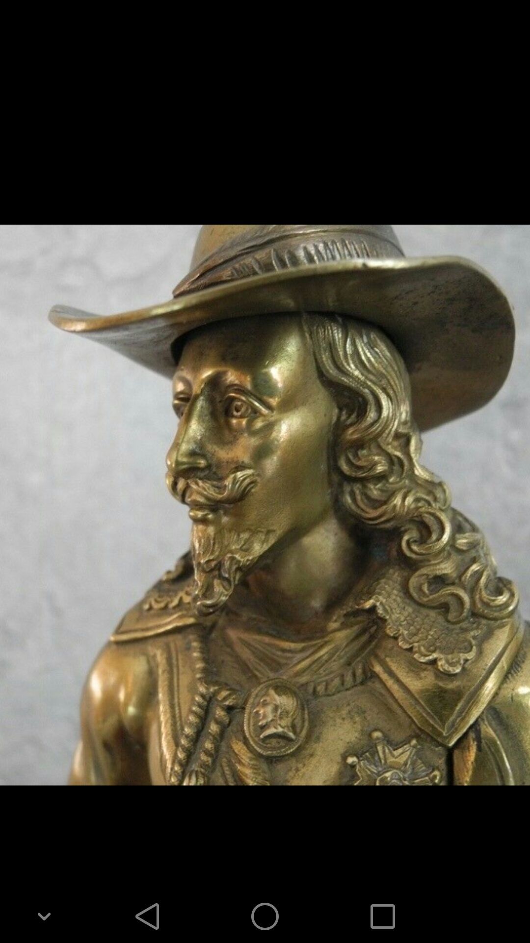 Vind statueta deosebita din bronz Jan von Werth