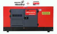 33 KVA / 26 KW   тихи ТРИФАЗНИ  Генератори с Дизелов двигател ISUZU