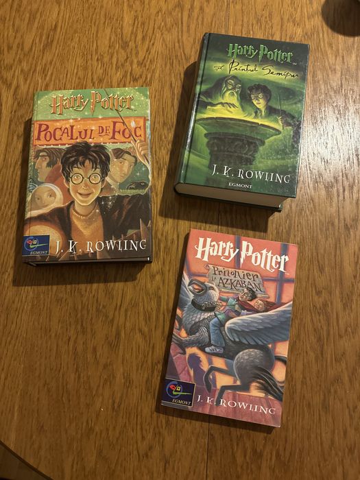 Harry Potter volumele 3,4 si 6