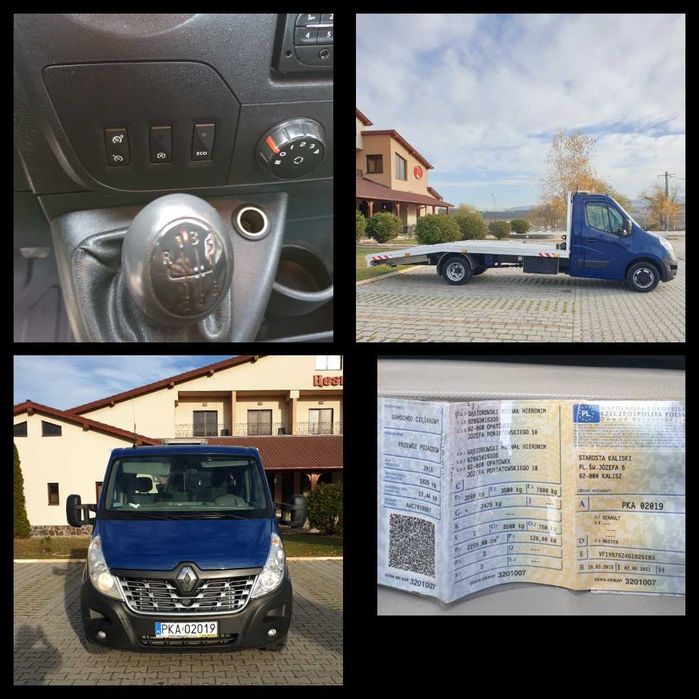 Renault master auto platforma dci 165 cai energi sprinter